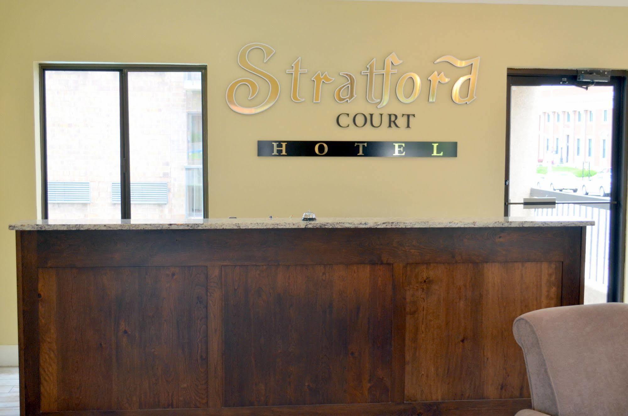 Stratford Court Hotel Cedar Stadt Exterior foto